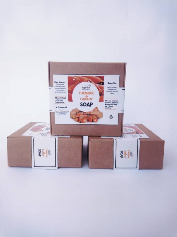 Carrot and Turmeric Soap - Image 3