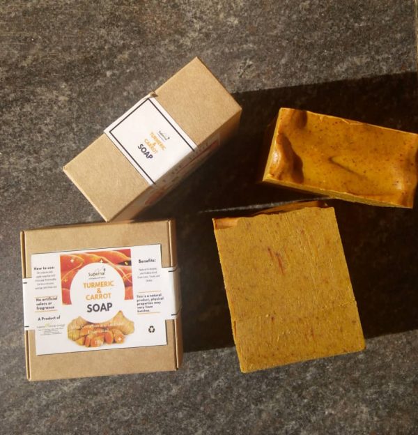 Carrot and Turmeric Soap - Image 2